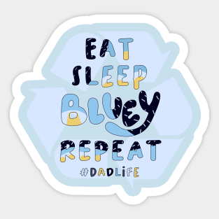 Dad Life Cycle Sticker